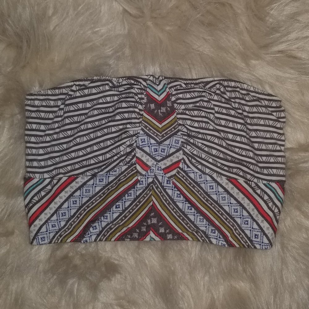 Free People Bohemian Print Bandeau Top